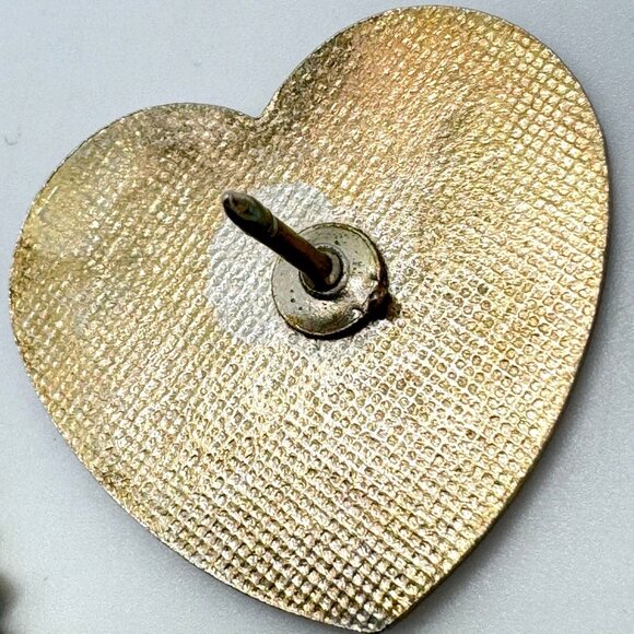 Set Of 3 Vintage Unicorn Enamel Pin Brooch Gold Tone Heart Rainbow Black Retro - Picture 8 of 9